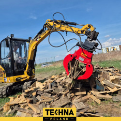 Hydraulic grapples for excavators 2-5 t Hydraulic grapples for excavators 2-5 t