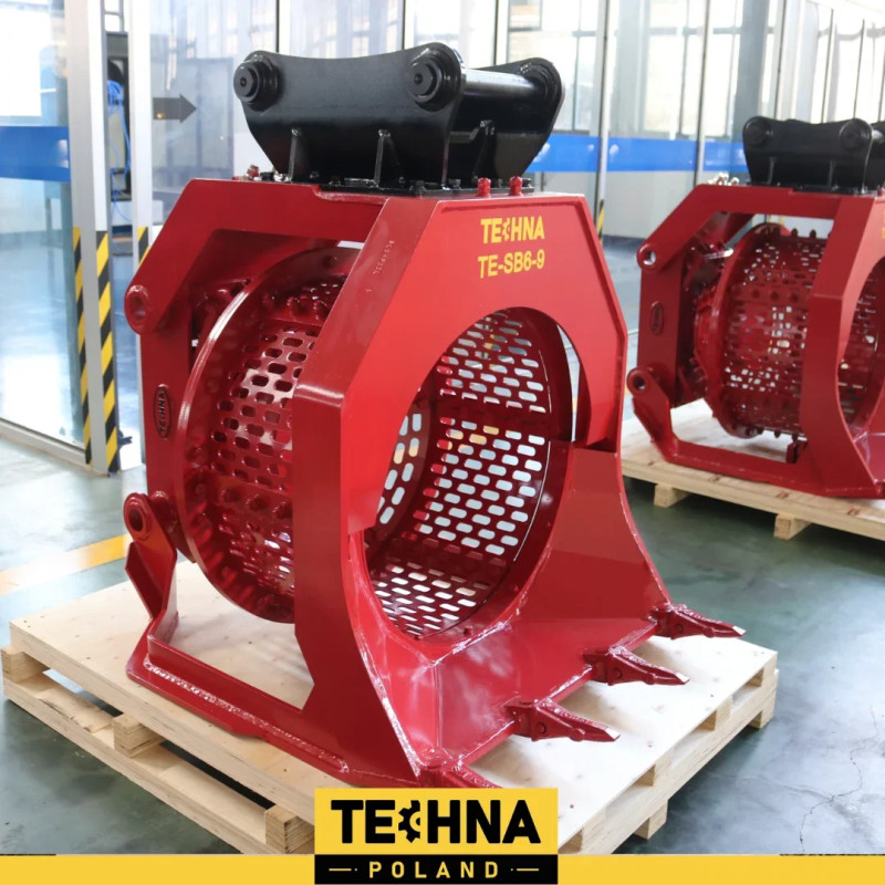 Cupă de cernere pentru buldoexcavator 5-9 tone Cupă de cernere pentru buldoexcavator 5-9 tone