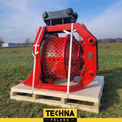 Screening bucket for backhoe loaders 5-9 tons