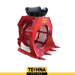 Benna vagliante per terna 5-9 tonnellate