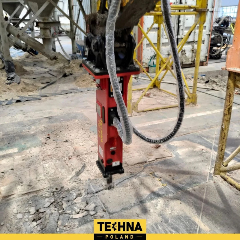 Hydraulic breaker for TE-60 backhoe loader Hydraulic breaker for TE-60 backhoe loader