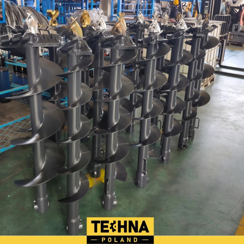 Vrtacia šnekovica pre hydraulický zemný vrták 12" 30 cm Vrtacia šnekovica pre hydraulický zemný vrták 12" 30 cm