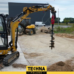 Wiertnica hydrauliczna do minikoparki 1,0 t -3,0 t Wiertnica hydrauliczna do minikoparki 1,0 t -3,0 t