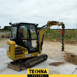 Trado hidráulico (broca de terra) para mini-carregador 1.0 t - 3.0 t Trado hidráulico (broca de terra) para mini-carregador 1.0 t - 3.0 t