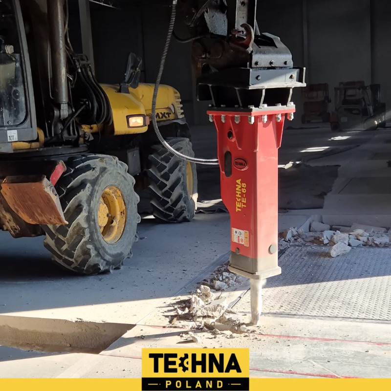 Martelo demolidor hidráulico para escavadora 3.0 t -5.5 t TE-60 Martelo demolidor hidráulico para escavadora 3.0 t -5.5 t TE-60