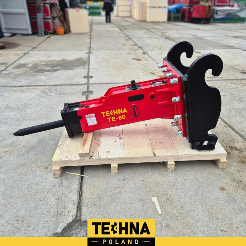 Mini ekskavatör 3.0 t - 5.5 t TE-60 için hidrolik yıkım kırıcı Mini ekskavatör 3.0 t - 5.5 t TE-60 için hidrolik yıkım kırıcı