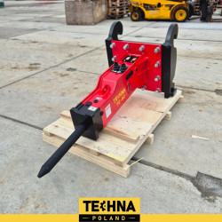 Martelo demolidor hidráulico para miniescavadora 3.0 t - 5.5 t TE-60 Martelo demolidor hidráulico para miniescavadora 3.0 t - 5.5 t TE-60
