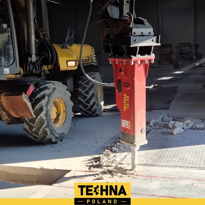 Mini ekskavatör 3.0 t - 5.5 t TE-60 için hidrolik yıkım kırıcı Mini ekskavatör 3.0 t - 5.5 t TE-60 için hidrolik yıkım kırıcı