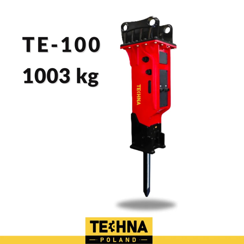 Marteau de démolition pour démolition pelle à chenilles TE-100 Marteau de démolition pour démolition pelle à chenilles TE-100