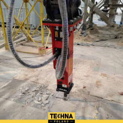 TE-35 martillo hidráulico para miniexcavadora 0,5 t - 1 t