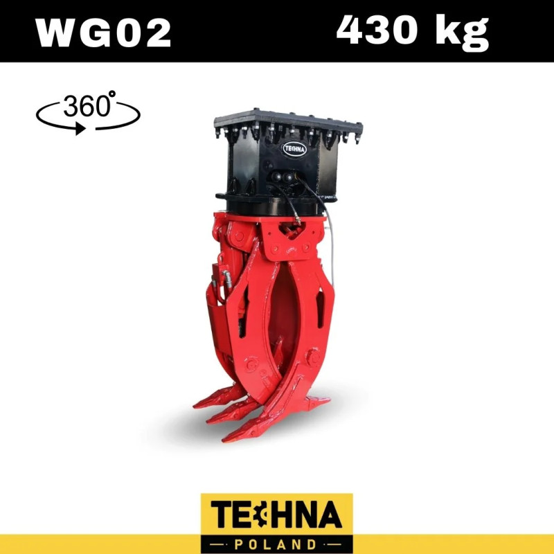 Pinza per legname 5-9 tonnellate