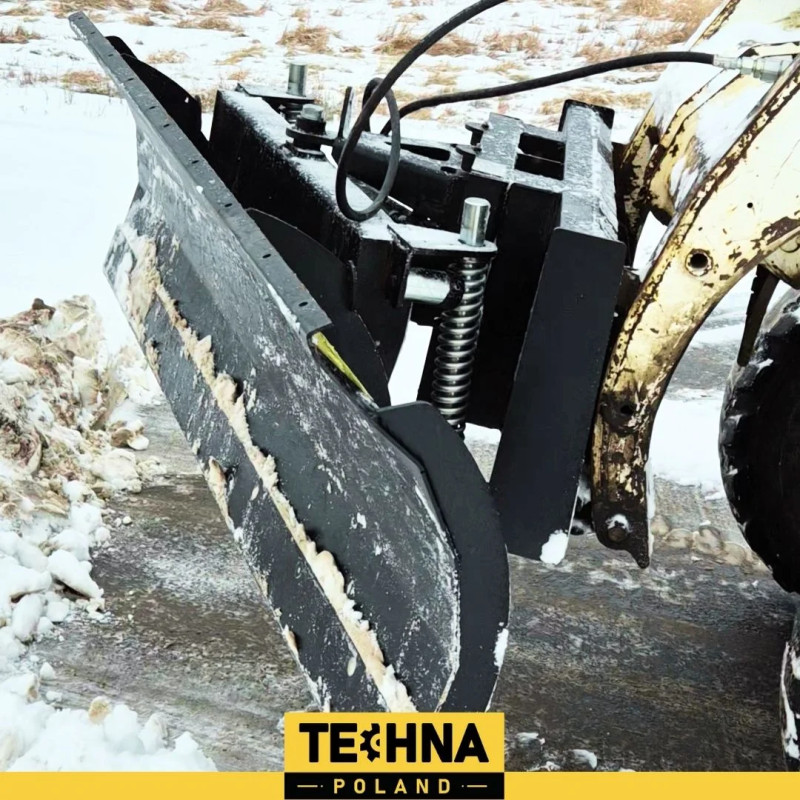 Plug de zăpadă 218 cm cu pivot hidraulic - potrivit pentru utilajele Bobcat, Gehl, Wacker