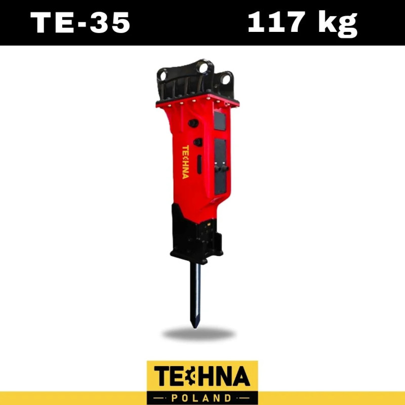TE-35 hydraulické kladivo pro minirýpadlo 0,5 t - 1 t