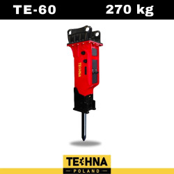 TE-60 kazıcı yükleyici için hidrolik kırıcı