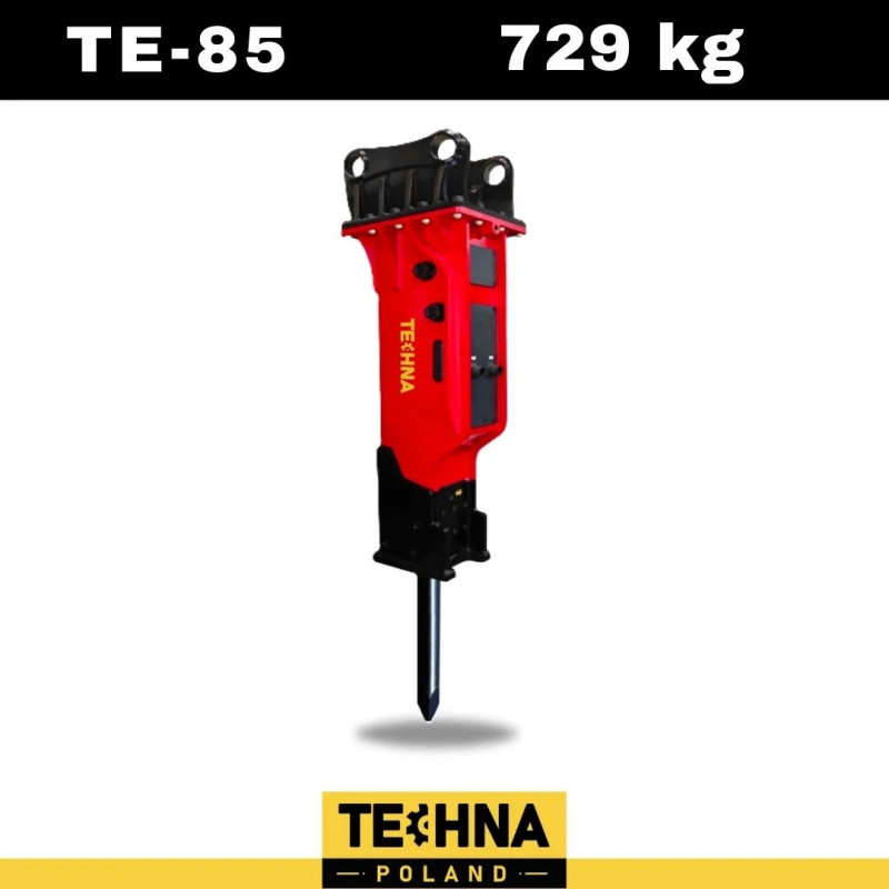 Marteau de démolition pour pelle à chenilles TE-85