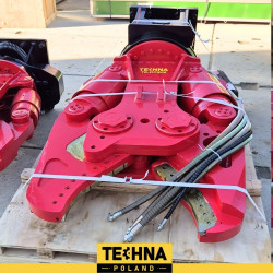 Twin-cylinder demolition shear 10-17 t