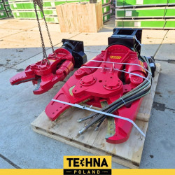 Twin-cylinder demolition shear 10-17 t