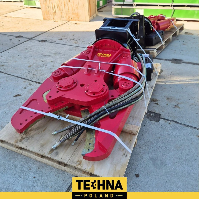 Twin-cylinder demolition shear 10-17 t